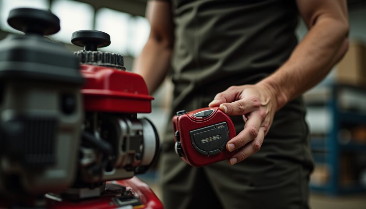 Tondeuse Briggs & Stratton : comprendre pourquoi elle démarre puis s’arrête et comment y remédier