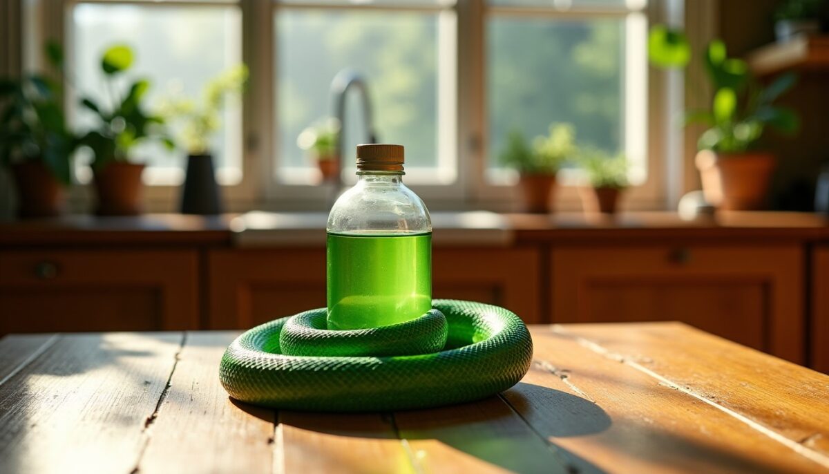 Javel et serpents : ce qu’il faut savoir sur son efficacité et ses dangers