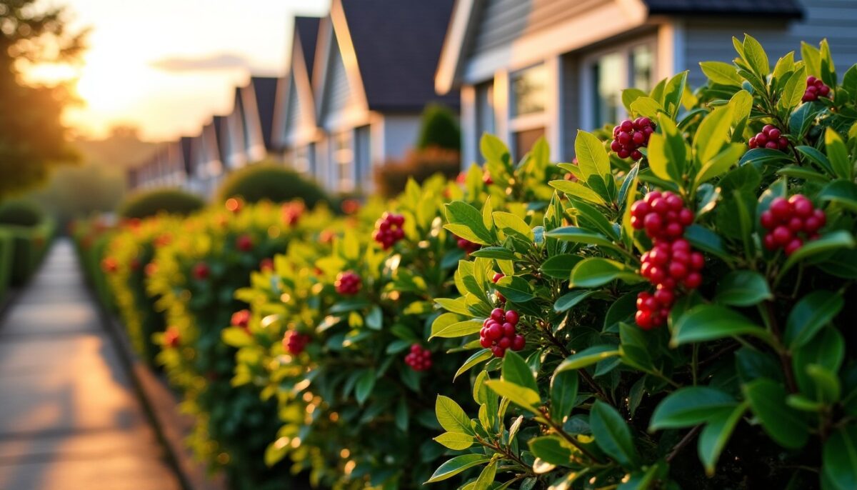 Haie de pyracantha : ce que la législation interdit réellement