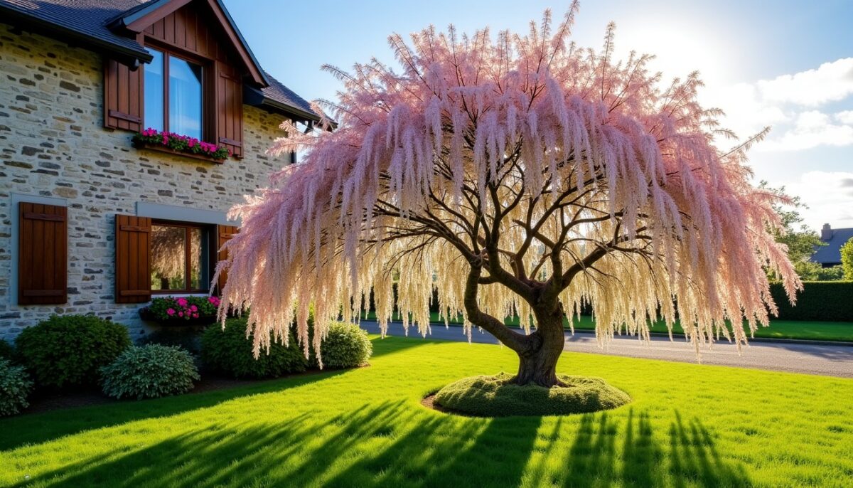Saule crevette : quelle distance idéale respecter pour la planter près de votre maison ? Saule crevette : quelle distance idéale respecter pour la planter près de votre maison ?
