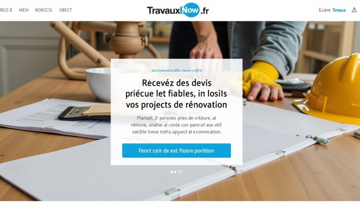 Travaux Now.fr : Recevez des devis précis et fiables pour tous vos projets de rénovation