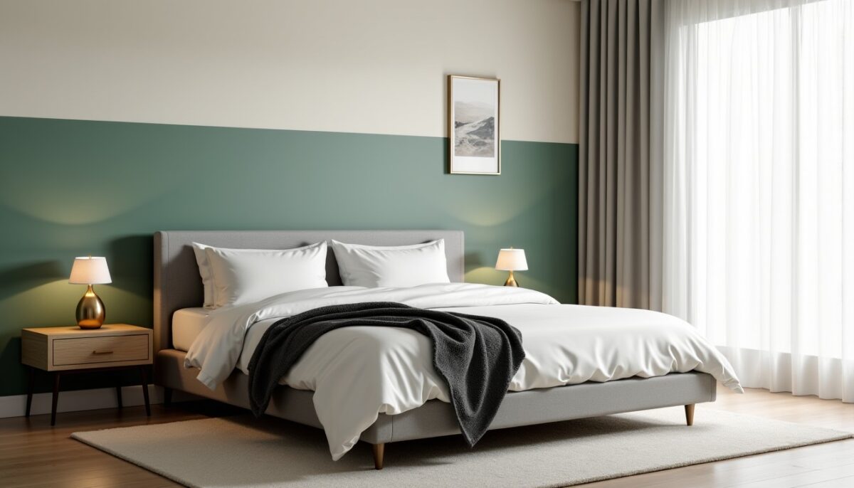 Chambre adulte : 12 inspirations déco pour une peinture bicolore élégante Chambre adulte : 12 inspirations déco pour une peinture bicolore élégante